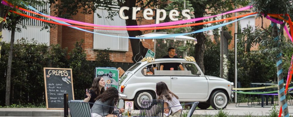 foodtruck crepes eventos privados bodas cumpleaños en barcelona